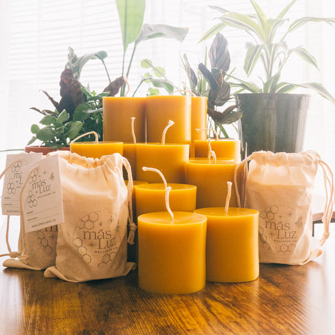 100% Pure Beeswax Candles – Bill's Bees
