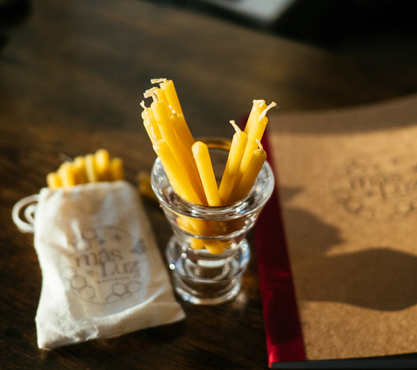 meditation/celebration beeswax candles