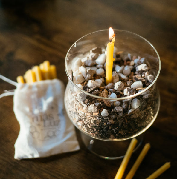 meditation/celebration beeswax candles